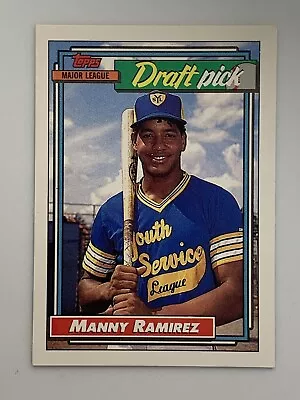 1992 Topps Manny Ramirez #156 RC • $2.99