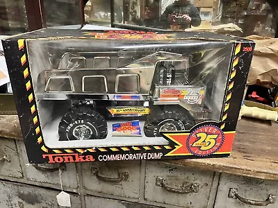 Classic Vintage Tonka 1990 Silver MIGHTY Commemorative Dump - New In Box!! • $119