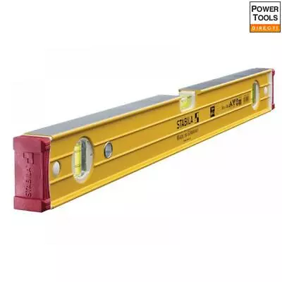 £152.47 • Buy Stabila 96-M-2 Magnetic Spirit Level 3 Vial 183cm