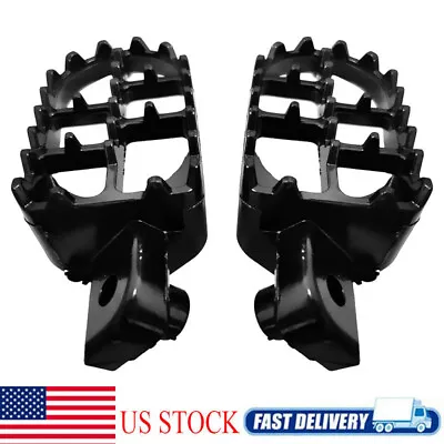 2Pcs Motorcycle Foot Pegs Pedal Pad Footrest Footpegs Motocross Dirt Bike US • $17.98