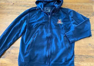 Arizona Wildcats U Of A Mens Size XL Navy Blue Hoodie Full Zip Sweatshirt Jacket • $38.99