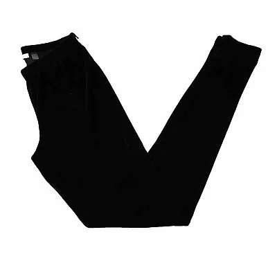 Dex Women Black Velvet Leggings Size XS Stretch NWT • $9.80