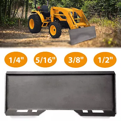 1/4  5/16  3/8  1/2 Skid Steer Mount Plate Adapter Loader Quick Tach Attachment • $122.90