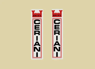 Cerian Forks Pair Vertical Adhesives Fork Stickers • £18.47