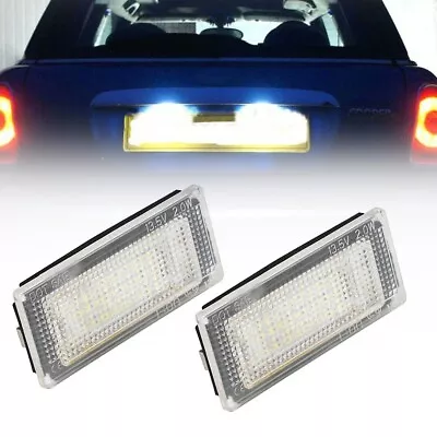 $11.99 • Buy 2x For Mini Cooper S R50 R53 02-06 R52 04-09 LED License Number Plate Light Lamp
