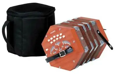 Hohner D40 Concertina With Gig Bag • $364