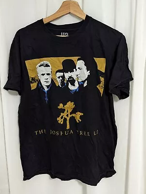 Black Graphic T Shirt U2 The Joshua Tree Size M Official • £14.99