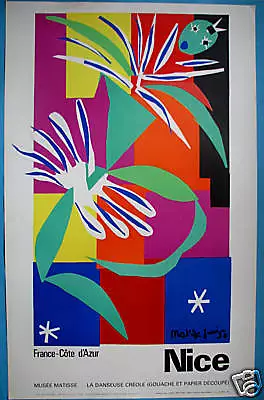 HENRI MATISSE • LA DANSEUSE CRÉOLE • France-Côte D'Azur- Nice • Katherine Dunham • $363.46