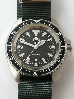 British Military Royal Navy CWC Auto Divers Watch • $2000