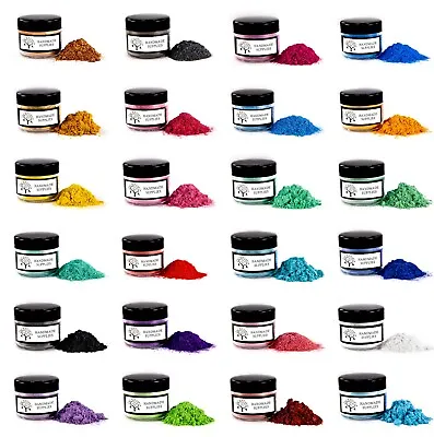£1 • Buy  Mica Powder ,Handmade Pearlescent, Epoxy, Resin, Dye,soap, Candle,