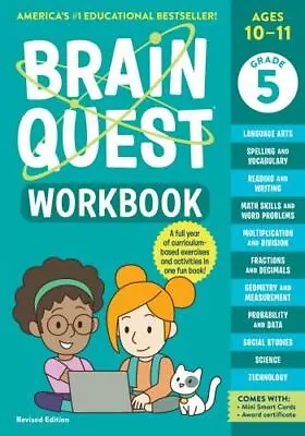 Brain Quest Workbook: 5th Grade Revised Edition [Brain Quest Workbooks] • $7.17