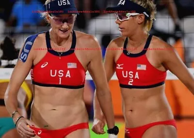 Olympics 2016 Photo 4x6 USA Team Women Volleyball Team Walsh Ross Rio Games • $8.48