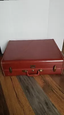 Vintage 1950’s Samsonite Hard Case Luggage 21” Shwayder Bros. Mens Suitor Large • $19.95