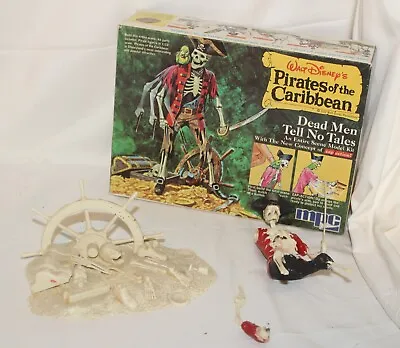 Vtg MPC Pirates Of The Caribbean Sead Men Tell No Tales Model 1974 Rare W/Box • $79.95