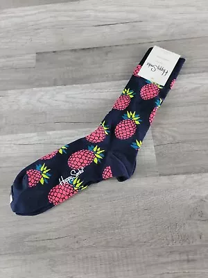 Happy Socks Men's Fun Dress Colorful Holiday Print Cotton Socks 10-13  • $8.99