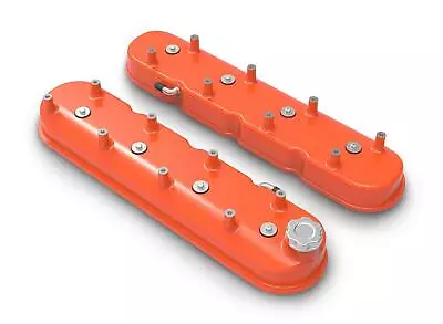 Tall LS Valve Covers - Factory Orange - 241-164 • $266.95