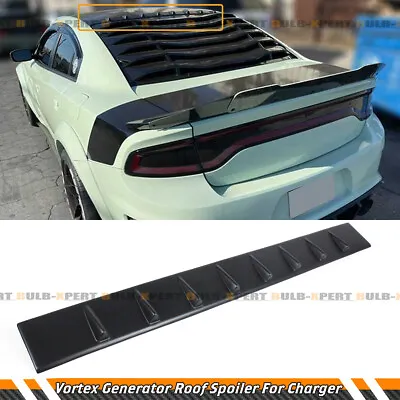 For 2015-2023 Dodge Charger Rear Window Roof Vortex Generator Spoiler Deflector • $49.99