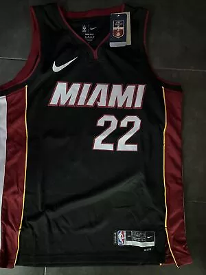 Miami Heat Jimmy Butler #22 Icon Edition 2022/23 Men's Nike Swingman Jersey M L • $42