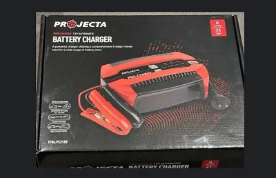 PROJECTA PC2100 12 Volt AUTOMATIC 21A 6 STAGE BATTERY CHARGER • $269