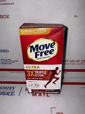 Schiff Move Free Joint Health Ultra Triple Action Supplement EXP 08/2026 • $5.99