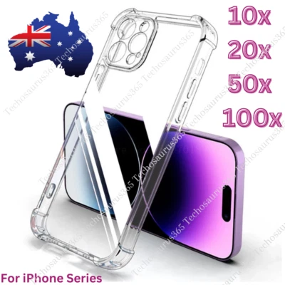 $153.50 • Buy Clear Case Shockproof Cover For IPhone 14 13 12 11 Pro Max XR X XS 8 7 Wholesale