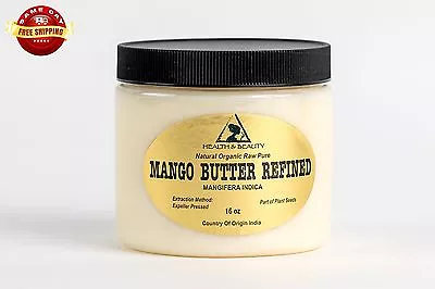 MANGO BUTTER ULTRA REFINED ORGANIC By H&B Oils Center NATURAL RAW 64 OZ  • $44.98