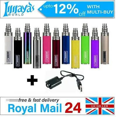 2200mAh GS EGO Battery With USB Charger -Scratch Code-UK By Royal Mail • £3.35