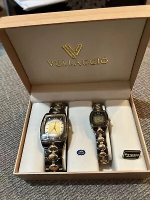 Vellaccio Grande His & Her Set Watches. NEW. Needs New Batteries  • $39.99