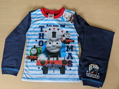 £4.70 • Buy Kids Thomas The Tank Engine Boys Pyjamas 4- 5 Years