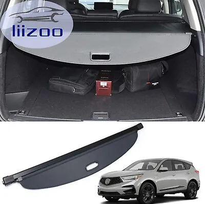 Rear Cargo Security Trunk Cover Retractable Black Fits 2019-2024 Acura RDX • $68.99