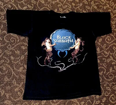 Vintage Black Sabbath Reunion Tour T-Shirt Size Large Double Sided Graphics🔥 • $79.88