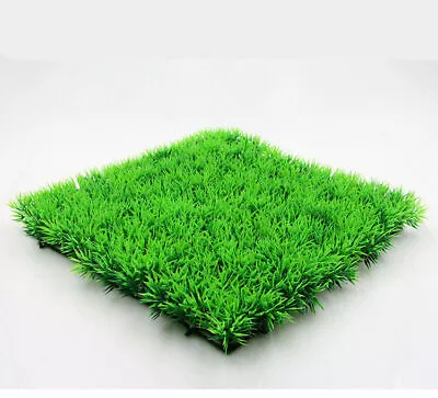 $1.42 • Buy Artificial Water Aquatic Green Grass Plant Lawn Aquarium Fish Tank Landscape