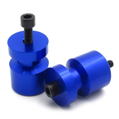 Blue Swingarm Spools For Yamaha R6 R6S Fz1 Fz6 Fz8 Fzs1000 R1 Vmax Xv250 Virago • $10