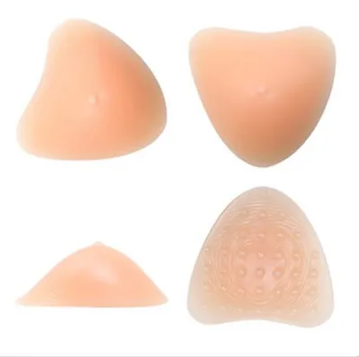 1 Piece Silicone Bra Insert Breast Form Mastectomy Prosthesis Fake Boob Enhancer • $11.99