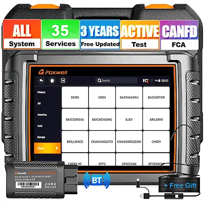 FOXWELL NT809 BT Bidirectional All System Car OBD2 Scanner Diagnostic Scan Tool • $294.46