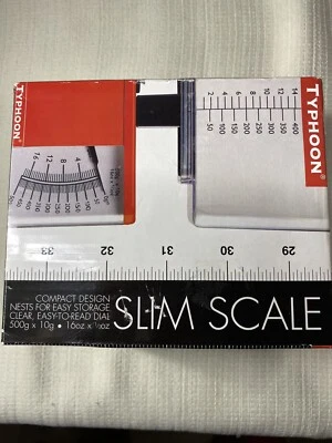 £15.69 • Buy Typhoon Slim Kitchen Scale Up To 16 Oz Standard  500 Gm  Metric New