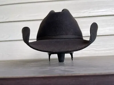 Vintage Antique Old West Cowboy Hat 7 1/8 Yellowstone Gus Tom Mix Western Texas • $85