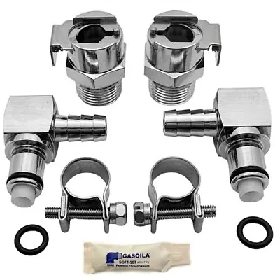 Quick Disconnect Fuel Hose Coupling Kit (4 Piece) For 5/16  Hoses - INSYNC • $78.10