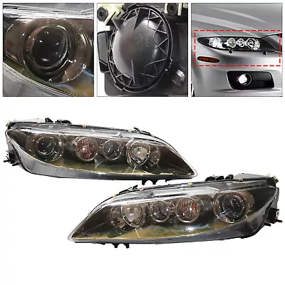 Fit 2006 2007 2008 Mazda 6 Headlight Assembly Left&Right Headlamp PAIR Front NEW • $170