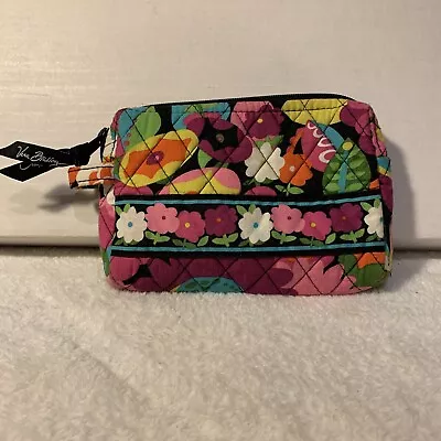 Vera Bradley Small Cosmetic In Va Va Bloom (2012) EUC • $19.99