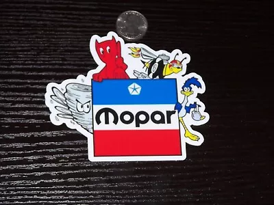 Mopar Brands  - Sticker  NHRA Racing  Nascar  Hot Rod  Custom  Plymouth  Dodge • $2