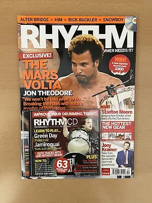 £8.99 • Buy RHYTHM MAGAZINE February 2006 + CD 30,THE MARS VOLTA JON THEODORE, Drums