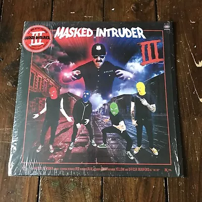 Masked Intruder - III 3 Vinyl Record /1000 RED W/ Black Splatter 2019 • $9.95