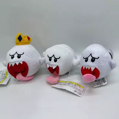 3PCS Super Mario King Boo Tail Boo Boo Ghost Plush Soft Toy Doll Figure Gifts 6  • $18.99