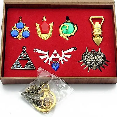 The Legend Of Zelda Twilight Princess Majora's Mask Keychain/necklace Collection • $15.28