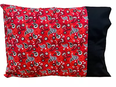 Ohio State University Buckeyes Pillowcase-Paisley Cotton • $15.99