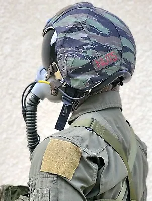 HGU-33 With MBU-12 Oxygen Mask Flight Helmet PRK-37 Pilot Helmet Cover • $1400