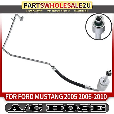 A/C Discharge Line Hose For Ford Mustang 2005-2010 V6 4.0L V8 4.6L 4R3Z19972AA • $38.99