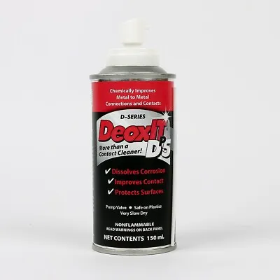 Caig Deoxit Dp5-6 Contact Cleaner Spray - Worldwide Shipping • £36