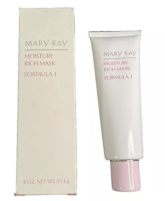 Mary Kay Moisture Rich Mask Formula 1 BASIC SKIN CARE  NEW IN BOX • $29.95